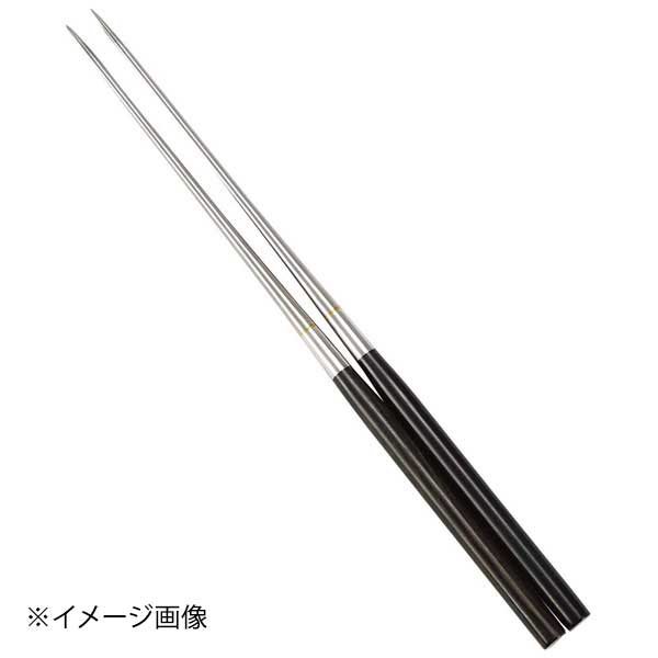 純チタン 黒檀柄盛箸(ステン口)150mm 2715