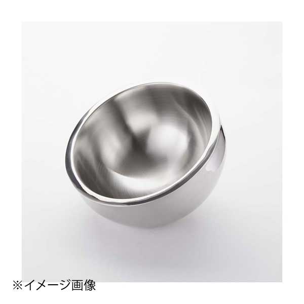 AM ステンレス 2重サラダボール アングル 1.6L AB8