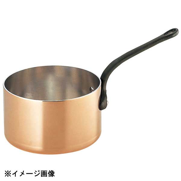 和田助製作所 銅極厚深型片手鍋 鉄柄 27cm 009009