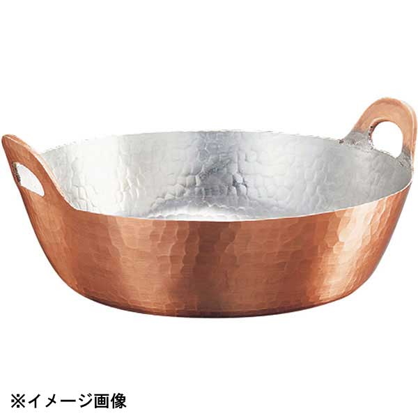 新光金属 新鎚器銅器 天ぷら鍋 24cm SN-4 009105