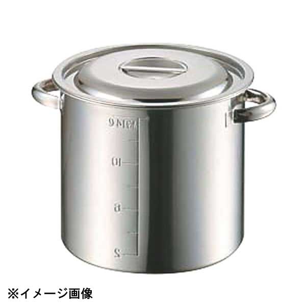 赤川器物製作所 AG モリブデン目盛付寸胴鍋 51cm(104.0L) 015185