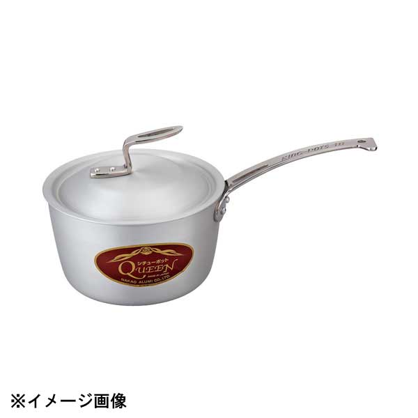 中尾アルミ製作所 クイーンポット 片手 24cm(アルマイト仕上) 608642｜スタイルキッチン