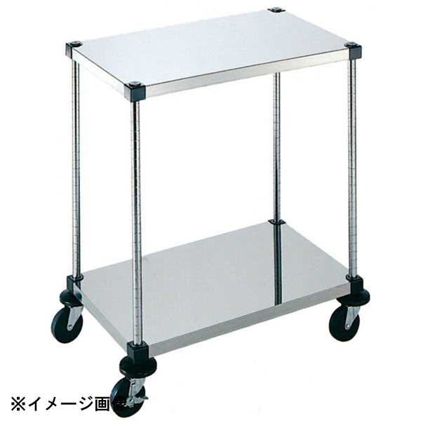 本間冬治工業 弁慶シェルフワゴン 2段 4-2-2B-7 143200