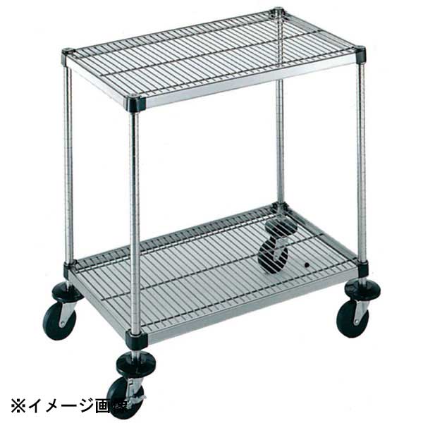 本間冬治工業 弁慶シェルフワゴン 2段 4-2-2M-7-L 143243