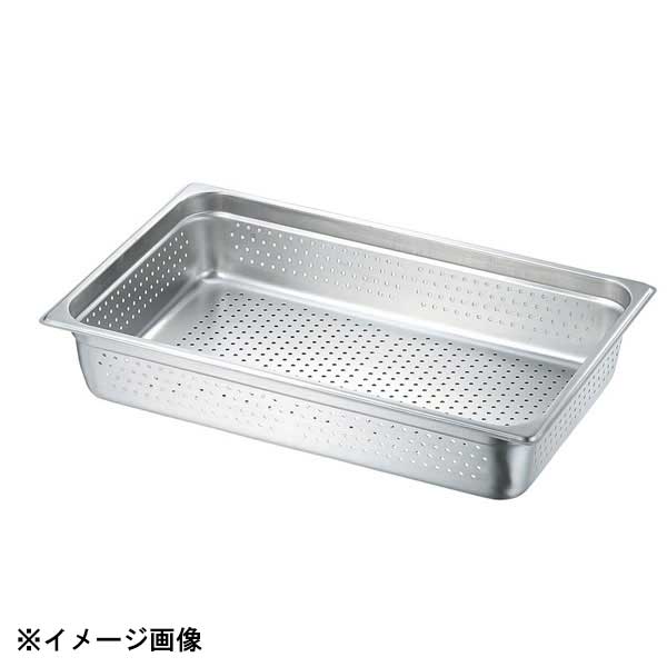本間製作所 KO 18-8 ホテルパン2 穴明 1/2×100 032111