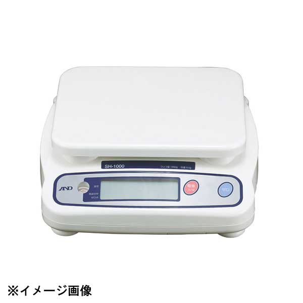 エーアンド・デイ A&D デジタル秤 SH-5000 5kg 皿寸法230×190 125116