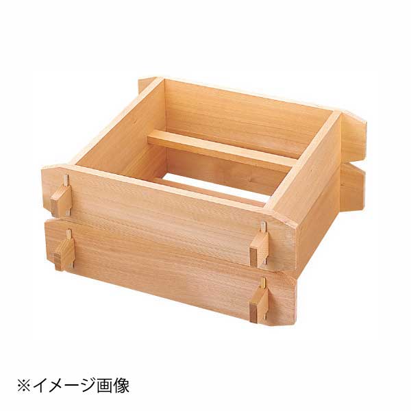 木製 角セイロ 関東型(サワラ材) 36cm