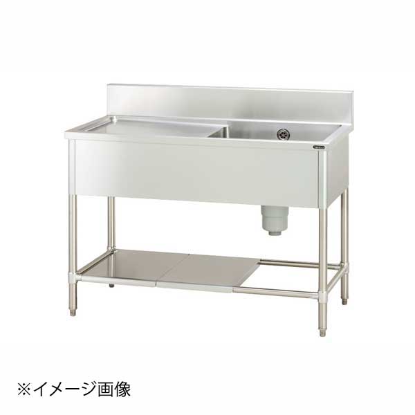 水切付一槽シンク TRE-1SL-90L(左水切)