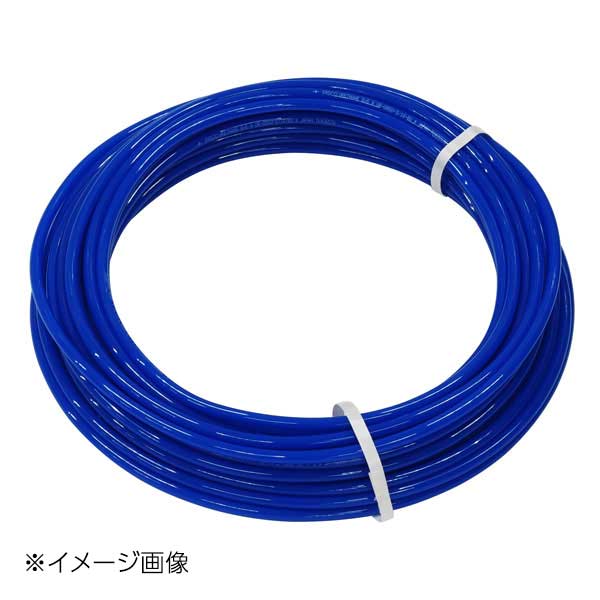 新潟精機 PISCO ポリウレタンチューブ 8mm×20m 青 UB0850-20-Bu
