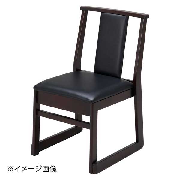 [木]立山高テーブル椅子 ブラック(レザー) SH43｜スタイルキッチン