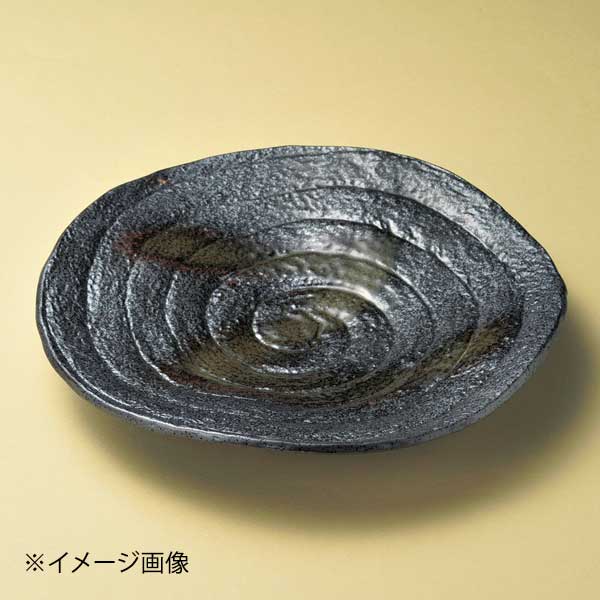 南蛮Nライン尺丸皿