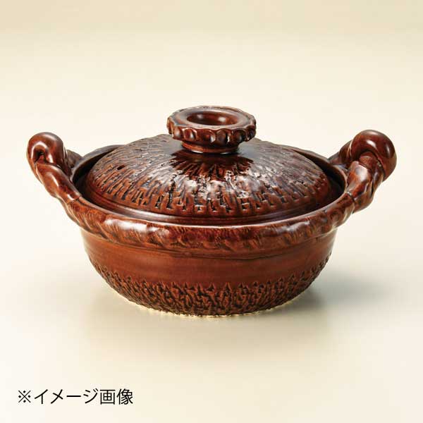 アメ釉(手造り)7号鍋(萬古焼)｜スタイルキッチン