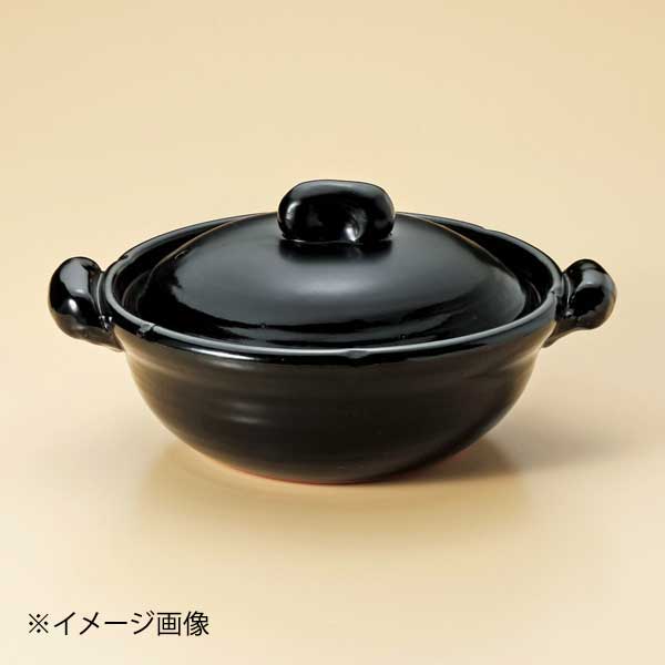 黒釉(手造り)8号鍋(萬古焼)|スタイルキッチン