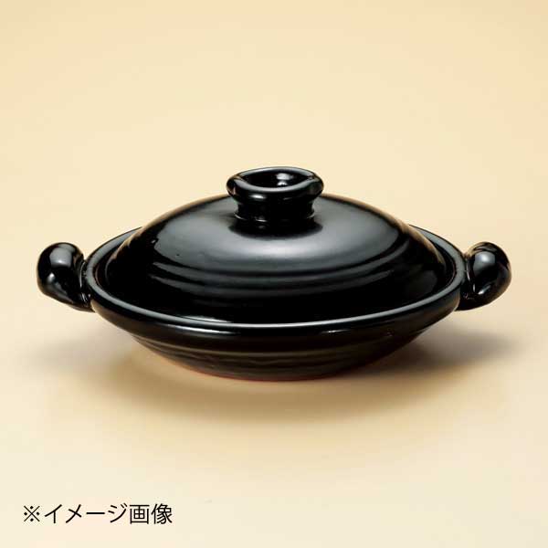 黒釉(手造り)すっぽん鍋8号(萬古焼)｜スタイルキッチン