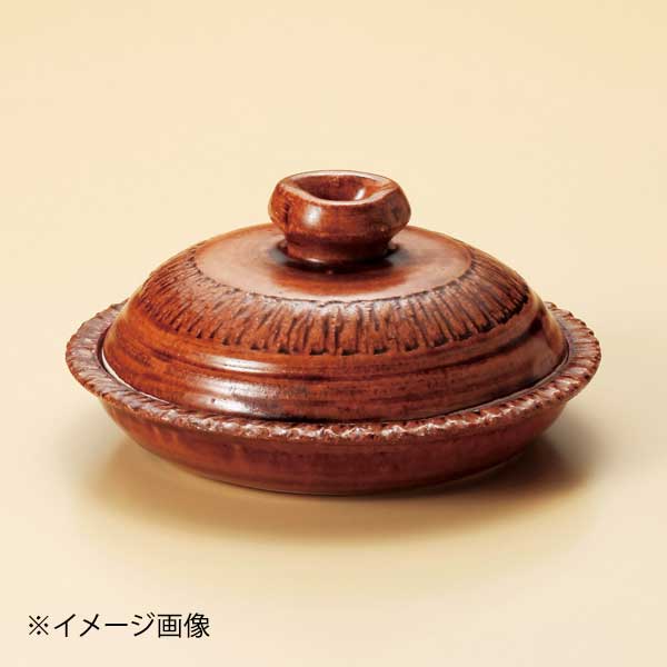 アメ釉(手造り)7.5号丸鍋(萬古焼)｜スタイルキッチン 10,359円