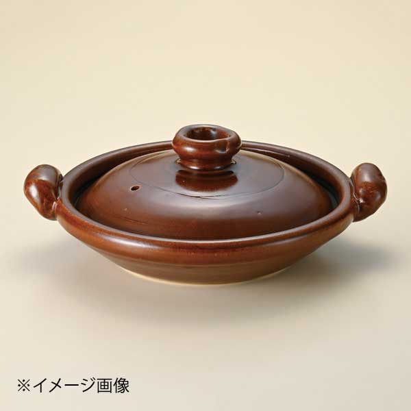 アメ釉(手造り)すっぽん鍋8号(萬古焼)｜スタイルキッチン