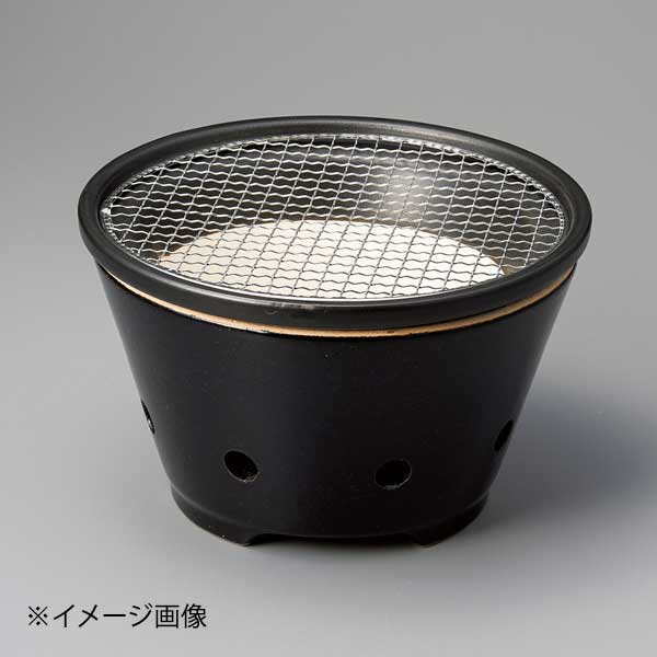 黒釉炭コンロ|スタイルキッチン