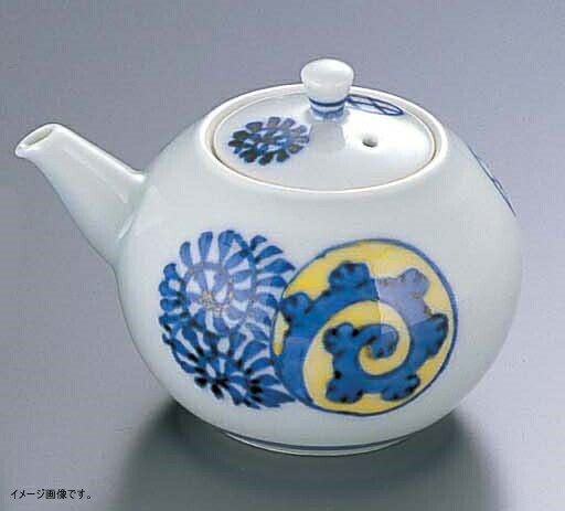染錦蛸唐草丸紋 醤油差し Ｔ０５-１８