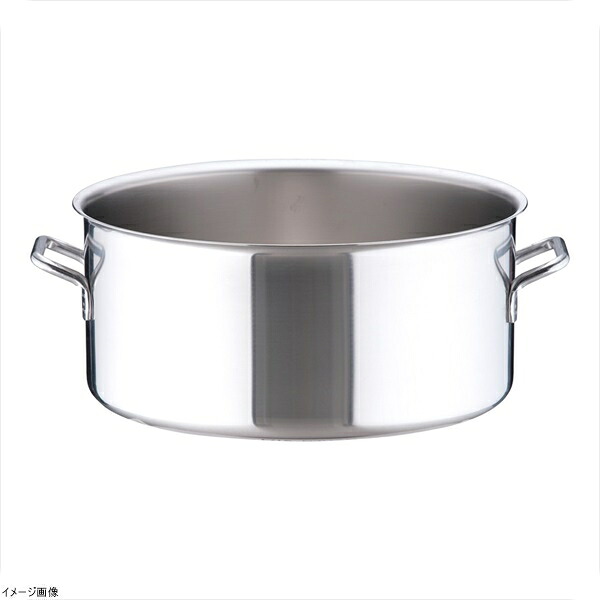 シットラムイノックス１８－１０半寸胴鍋 三重底 （蓋無）４０Ｂ ４０cm 34,749円