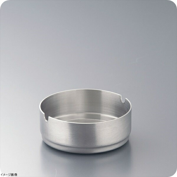 楽天市場】フラット ステンレススタッキング丸灰皿 レスト付 7cm