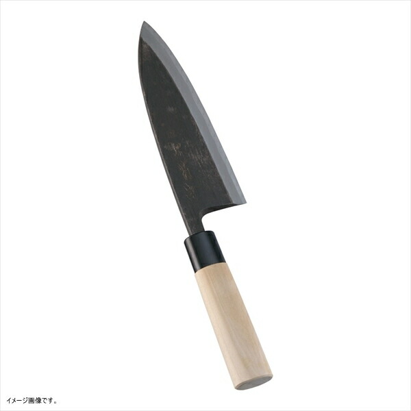 堺 菊守 黒出刃 19.5cm