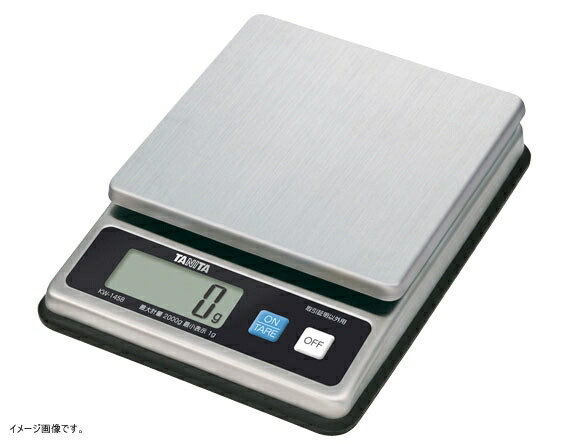 タニタ デジタルスケール(取引証明以外用) 2kg ステンレス KW-1458-SS