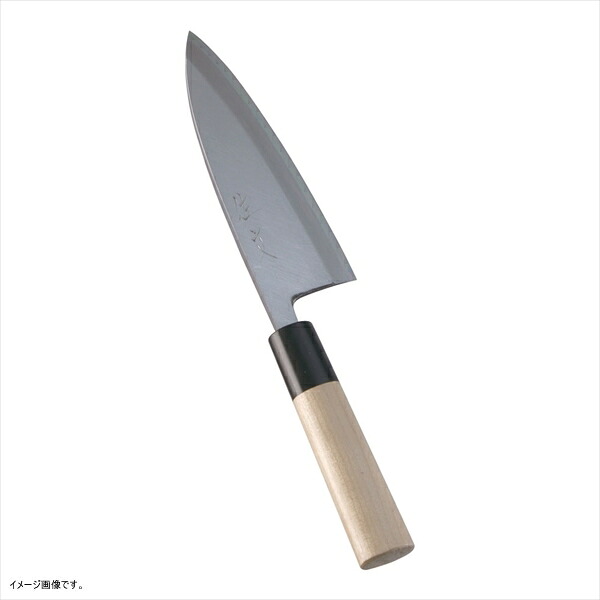 TKG 佐文 出刃(木製サヤ付) 15cm