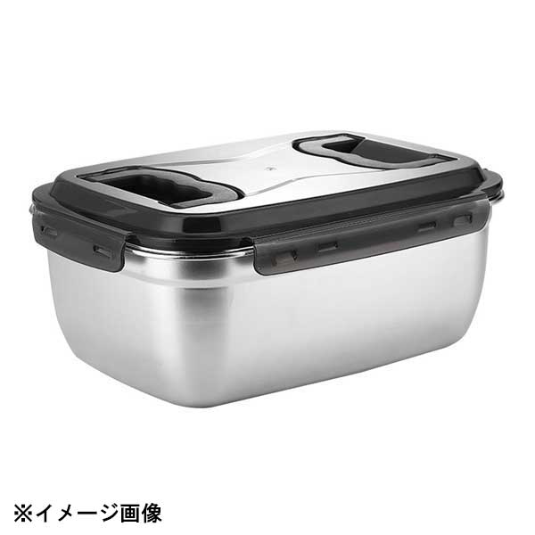 18-8P付 キッチンコンテナ 取手付 レクタングル 取手付10.0L