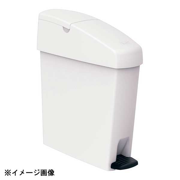 トラスト サニタリーステップオンコンテナ 6949 ホワイト 19L|スタイルキッチン