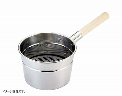 TKG 18-8 ステンレス火起し21cm QHO0902