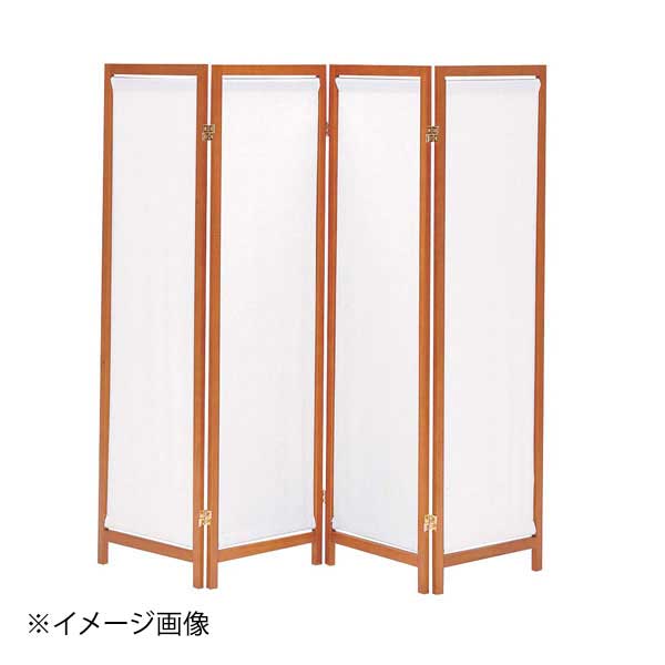 木製スクリーン(帆布) 4連 HT-4BR|スタイルキッチン