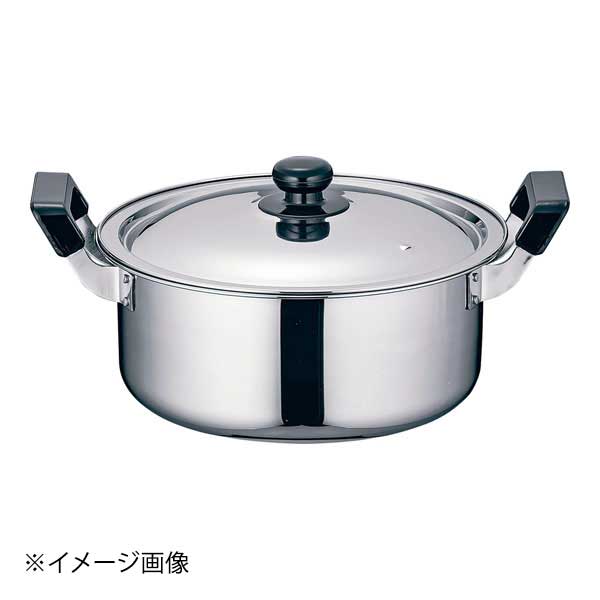 Murano(ムラノ) TKG ステンレス プラ柄 実用鍋 39cm