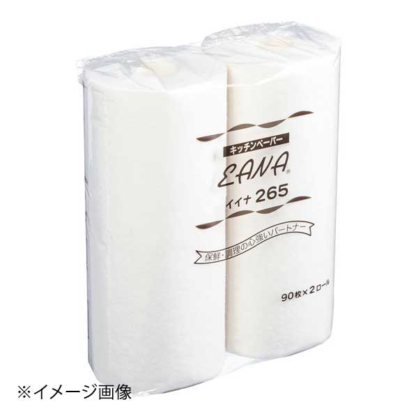 東京クイン キッチンペーパーイイナ(12ロール入) 265(90枚巻)