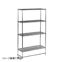 ＴＫＧワイヤーシェルフセット Ｓ２４４８Ｃ×Ｐ５４Ｃ×４段