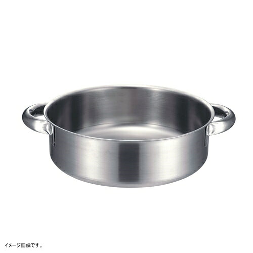 仔犬印 円環底押し構造 19-0 外輪鍋 33cm IH対応 本体のみ 82733｜スタイルキッチン