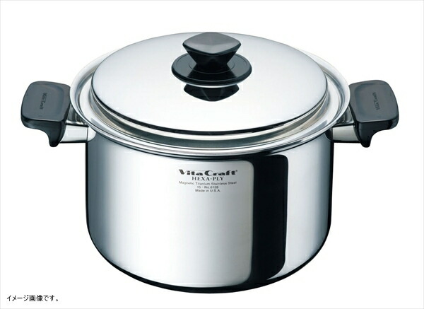 ビタクラフトウルトラ　4リットル 楽天市場】ビタクラフト Vita Craft（ビタクラフト） 両手鍋 深型 21cm