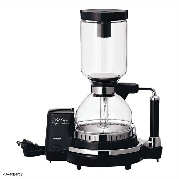 楽天市場】ツインバード サイフォン式コーヒーメーカー （4杯） CM