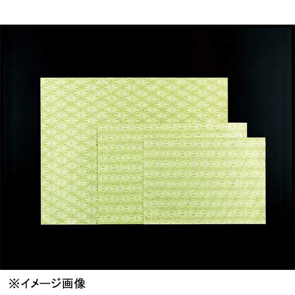 若泉漆器 麻の花グリーン (大)(100枚単位) 1-139-18
