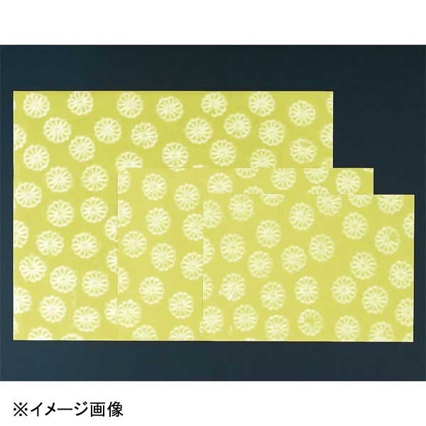 若泉漆器 菊花紙 (大)グリーン(100枚単位) 1-139-21
