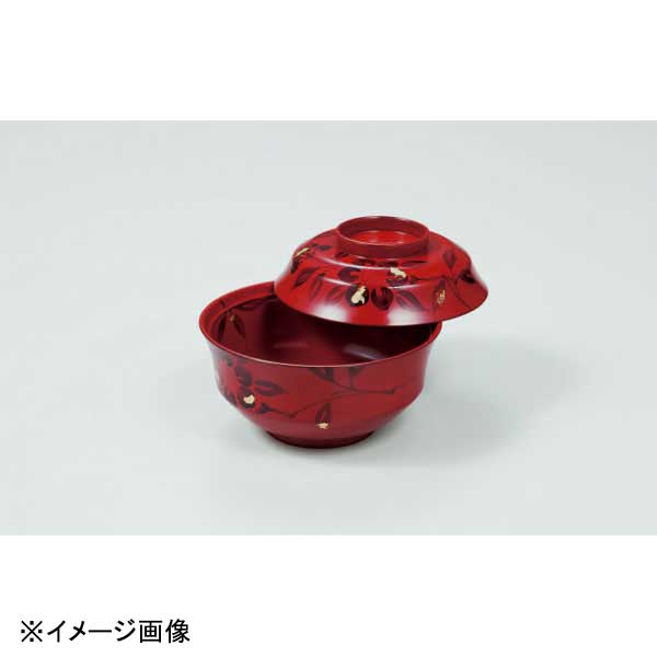 若泉漆器 4寸京型吸椀 洗朱椿内朱見返付 本漆塗 手描蒔絵 1-196-3 7,603円