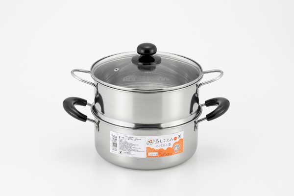 ルチェンテ　IH対応　二段蒸し器25㎝ Amazon | 丸山 ルチェンテ 二段蒸し器 25cm 6.2L ガラス蓋 LU