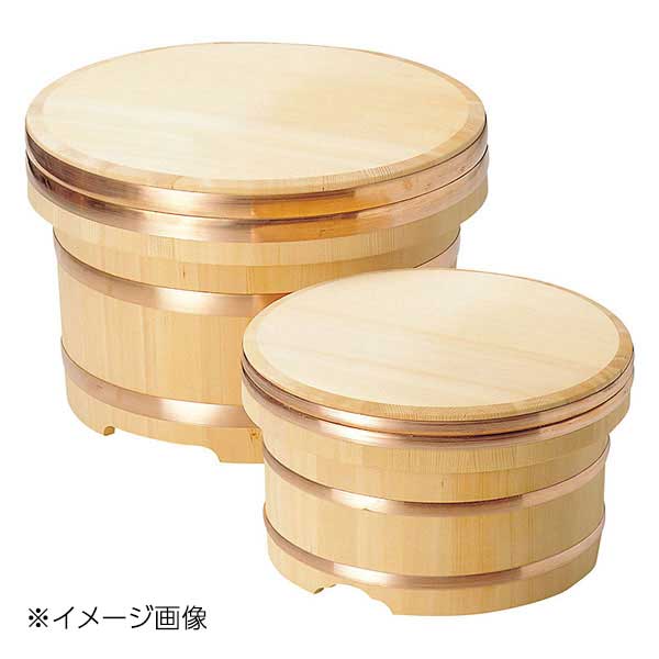 ヤマコー 用美 椹・江戸びつ 約5升 (約φ42cm) 04109