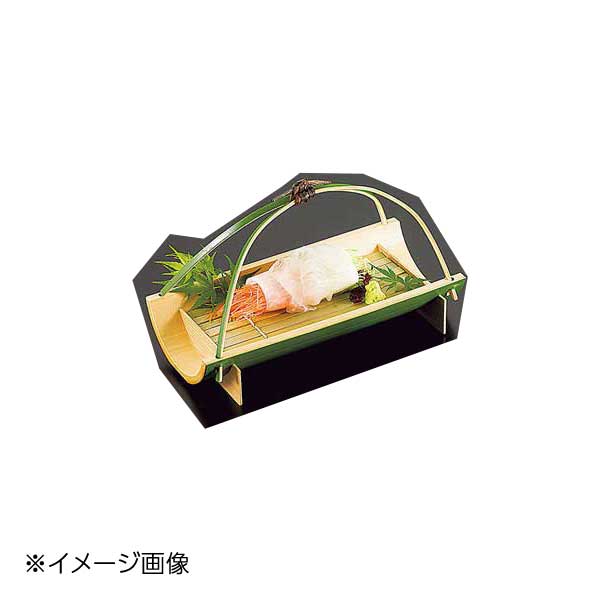 ヤマコー 用美 若竹柄付大皿(ゲス付) 22379