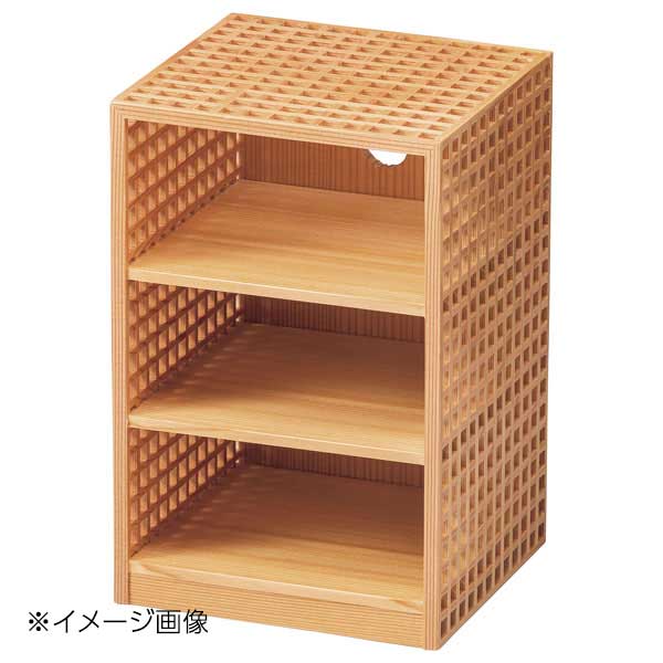 ヤマコー 用美 細目格子 料理棚 32441