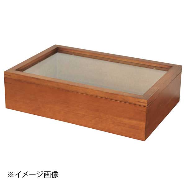 ヤマコー 用美 フードBOX トルクヒンジ仕様 ブラウン 大 43661