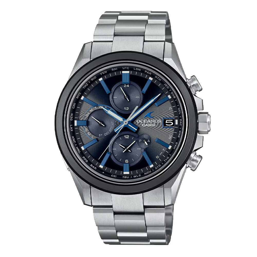 動作OK CASIOオシアナスCLASSIC LINE OCW-T4000D OCW-T4000D-1AJF OCEANUS（オシアナス） Classic Line【キシダ