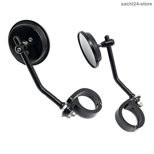 送料無料 オートバイミラーセット ハーレーダビッドソンスポーツスターXL883カスタム1200アイアン883XL 883Nに適しています 38-41mmフロントフォーク用オートバイバックミ