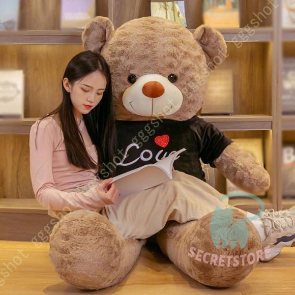 くま ぬいぐるみ 特大 テディベア 特大 ぬいぐるみ 特大 ぬいぐるみ くま クマ ぬいぐるみ マフラー付き 大きい ぬいぐるみ クリスマス プレゼント