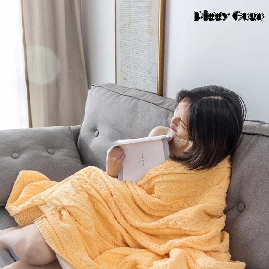 ブランケット 毛布 大判 編み物 シェニール じっくり織り お子さん用 丸洗い 臥榻投げること 毛布 車用ブランケット 昼休み毛布 ひざ掛け 長いす 事務所 インテリア・寝具・収納-毛布・ブランケット-寝具