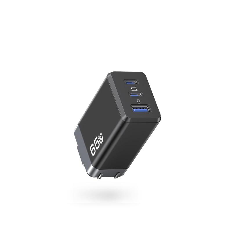 2025初売り 65w 急速充電器 超軽量 極小型】充電器 type-c 65w 急速充電アダプター 三台同時充電 father